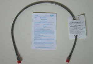 Bremsleitung / brake hose 675 mm Stahlflex