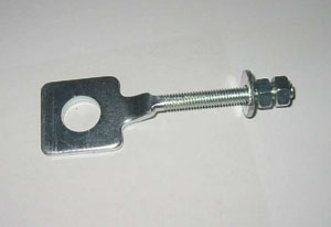 Kettenspanner, chain stretcher, Zündapp, links, Langloch