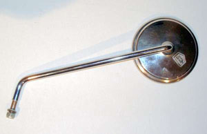 Spiegel Bumm rund, Edelstahl, 110 mm, links, 1911/72KVL