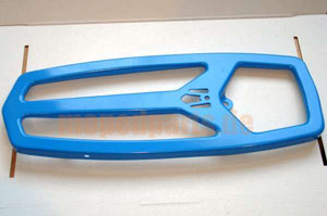 Gepäckträger Mobylette, blau ********