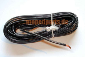 Kabel schwarz, 1.00, 5 Meter