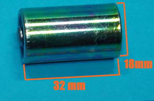 Kondensator, Bosch original, 1217330037, lange Ausführung