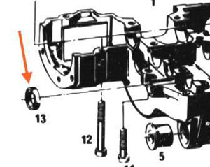 Wellendichtring Tretwelle Hercules Prima 1,2,3,4,5