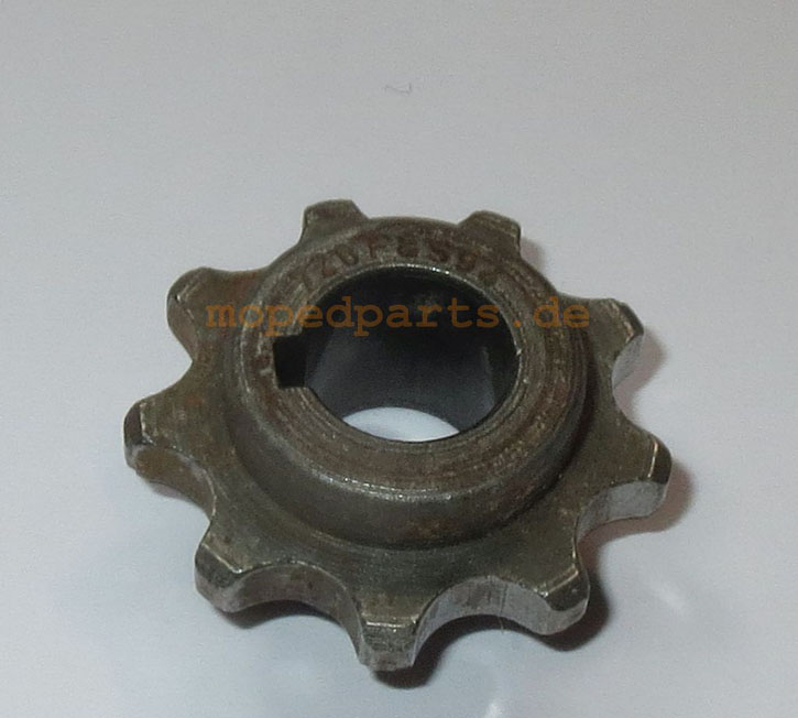 Kettenrad 9 Zähne 10 mm