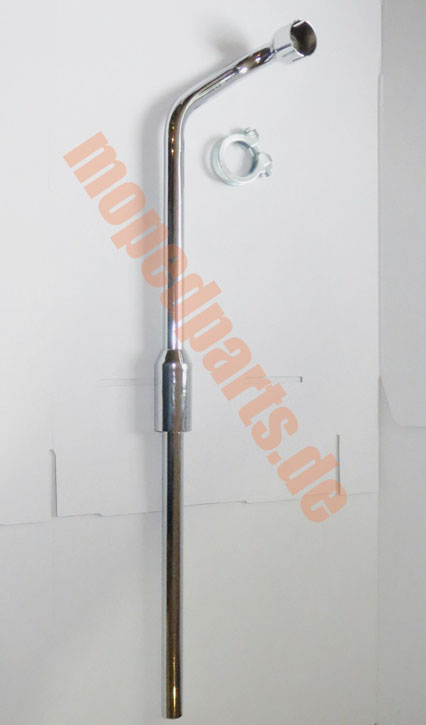 Krümmer 16 mm Hercules Prima 4,5,6 S, M 1 - 5, KTM, Klemmanschluss