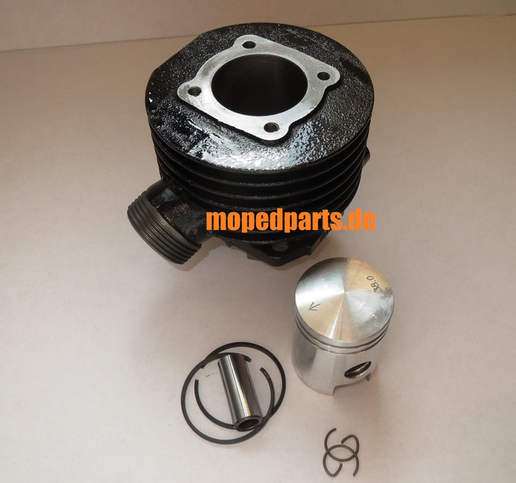 Zylinder Sachs 50/2, 50/3, 38 mm, 40 km/h, Membran - / Gebläseversion, 92 mm