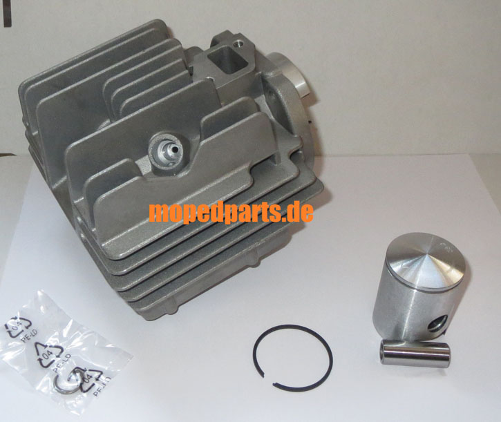 Zylinder 38,0 mm 50 ccm, Hecules Prima, Optima, Sachs 505 und 504, Nachbau