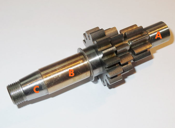 Vorgelegewelle für Sachs 50/3 (Handschaltung)