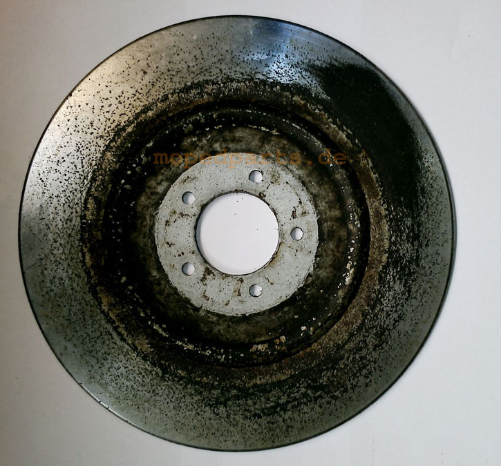 Bremsscheibe mit Sicke, gebraucht, Hercules Ultra V2