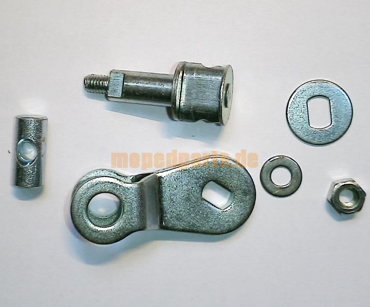 Bremshebel Hinterrad Hercules Prima 4 + 5 , Jogging, MX 1 m, mit Bolzen