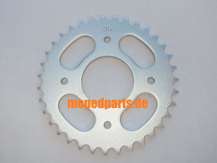 Hercules K50 SX, RX, SE, RE, SL, Kettenrad 35 Zähne
