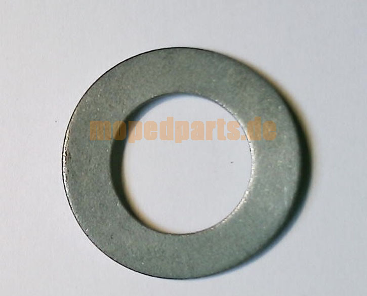 Wellscheibe verzinkt, Ritzel Sachs 125 (1251), Hercules K125, 21x36x1,6 mm, für 20 mm Wellen