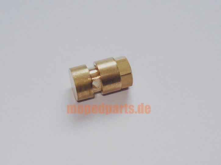 Klemmnippel 8x14 mm, Bohrung 2,3 mm mit Mutter