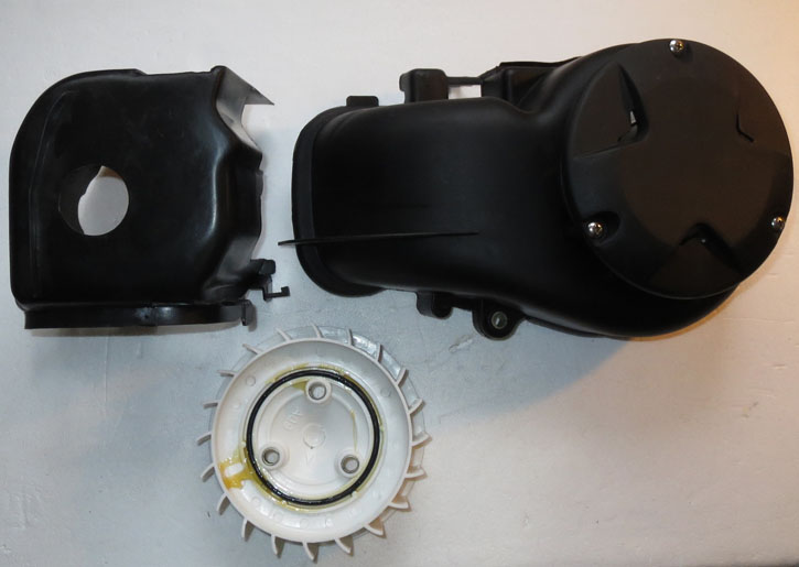 SFM Gebläseabdeckung, Motorabdeckung, Lüfterrad *****