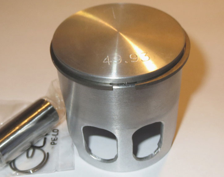 Kolben B für Membranzylinder Zündapp KS 80, 49,94 mm