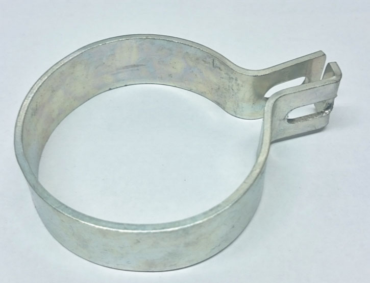 Auspuffschelle Solo, verzinkt, 58 - 60 mm ****