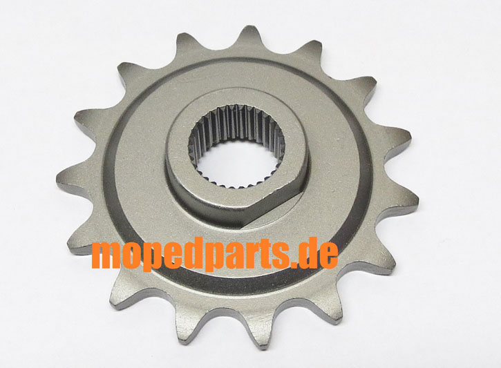 Ritzel, sprocket, 15 Zähne, Zündapp KS 50