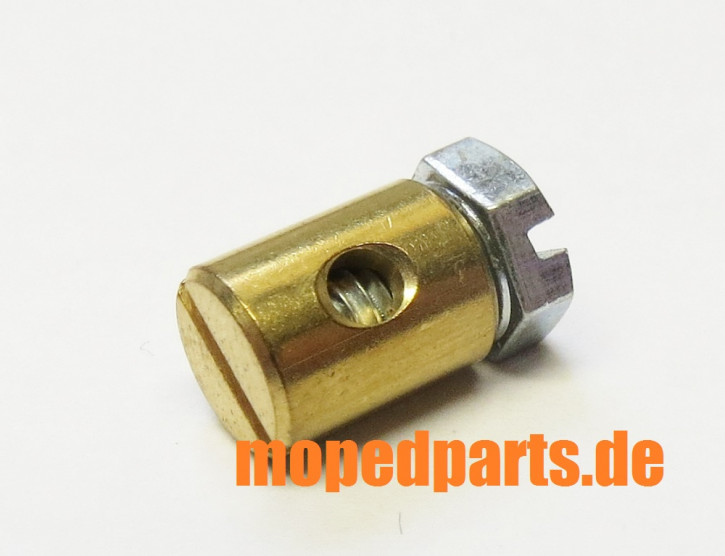 Schraubnippel 7x9 mm, Kupplungszug Zündapp zum Motor