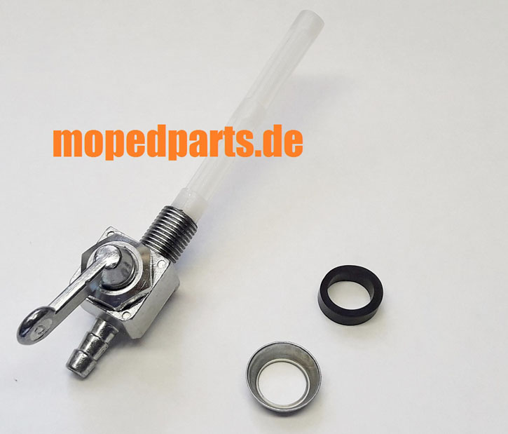 Benzinhahn Gewinde 10 mm, Peugeot Mofa