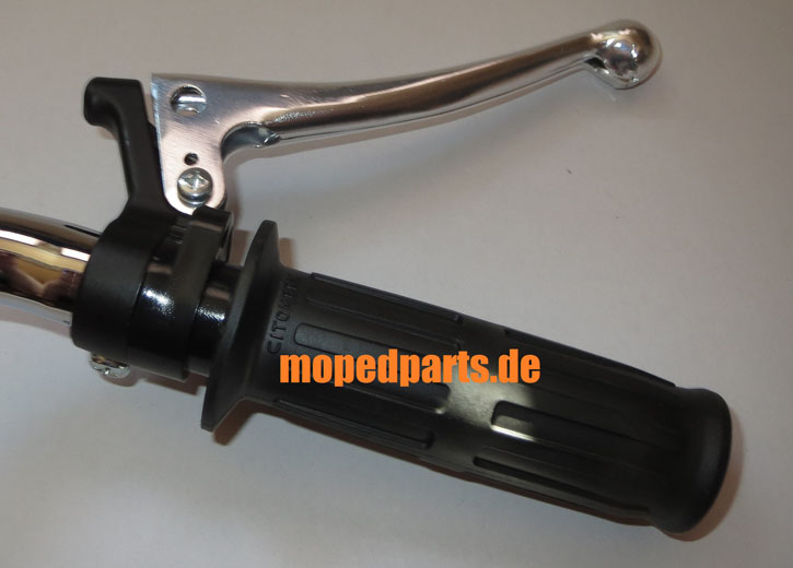 Gasgriff mit Metallhebel, ohne Stellschraube