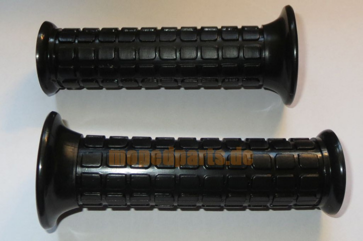 Griffe Gummi, rechteckiges Design, Hercules, Zündapp, Länge ca. 126 mm