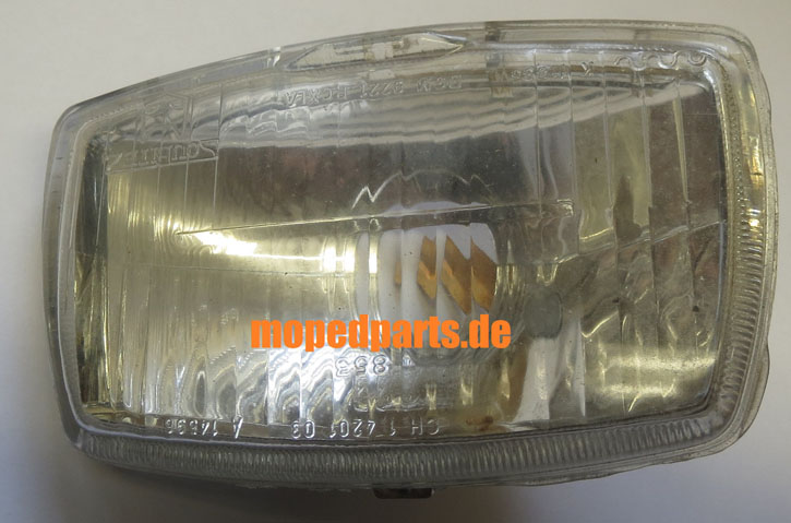 Scheinwerfer - Einsatz Peugeot, ca 115x69 mm