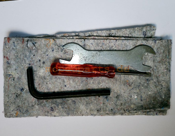 Bordwerkeug aus Altbestand