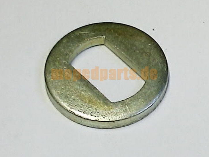 Scheibe 22,2x2,5 mm, Langloch ca 8,4 x13,3 mm