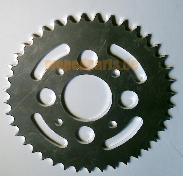 Hercules Kettenrad 40 Zähne Lochkreis 76 mm, Sachs Nabe 123 aus ALU