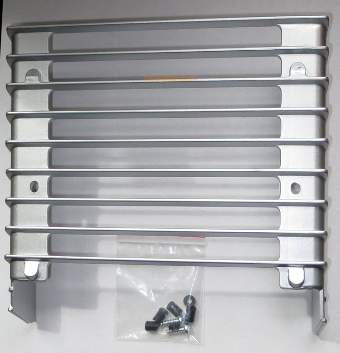 Kühlerverkleidung Zündapp KS50, KS 80, alufarben