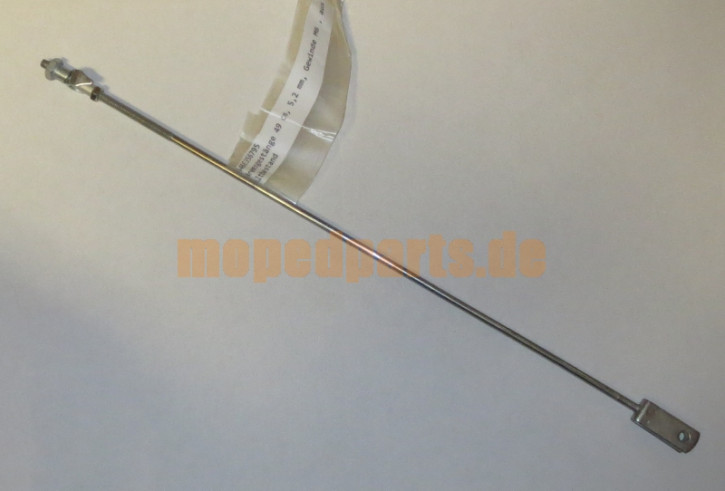 Bremsgestänge 49 cm, 5,2 mm, Gewinde M6 , aus Altbestand