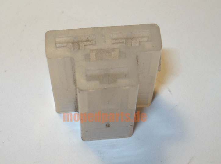 Flachsteckergehäuse 3-polig, männlich, Hercules ****