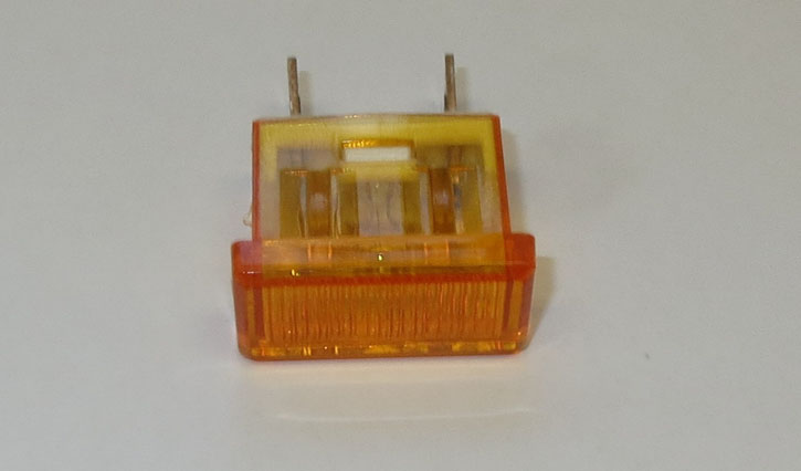 Kontrolleuchte Blinker gelb 6V, Ultra 80 AC, KX5 1. Gen