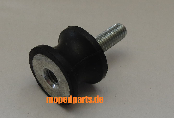 Gummilager, Gewinde 6 mm einseitig innen, 20x15mm