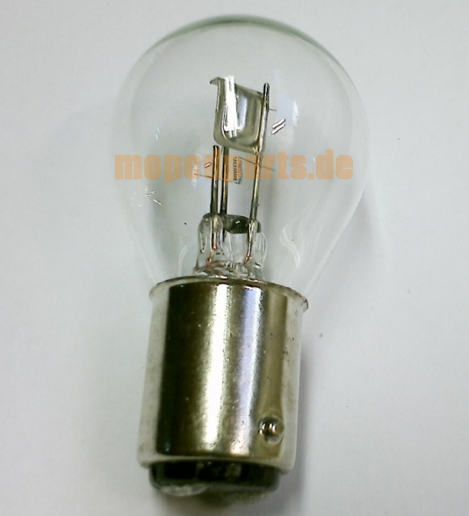 Glühbirne Sockel BAX15d, 6V, 18/18 Watt, 15mm