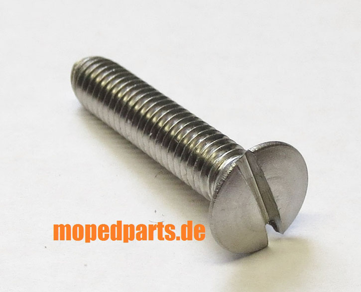 Linsensenkschraube M4x20 mm für Distanzstück Schutzblech, Zündapp KS 50, Edelstahl