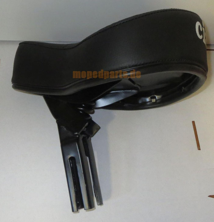 Sattel mit eckiger Sattelstütze "Ciao"