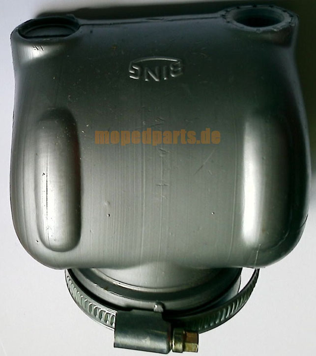 Ansauggeräuschdämpfer mit Aufnahme für Luftfilter