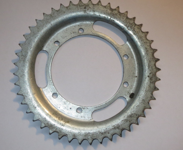 Kettenrad 45 Z. für Puch Maxi Sport, X30, Bavatus GTM, 2. Wahl