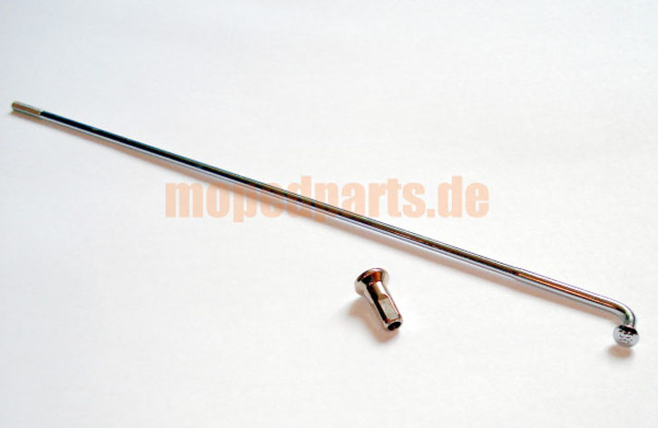 Speichen M3,5x230, Hercules XE5, XE 9 mit HS 123 mm Nabe Vorderrad