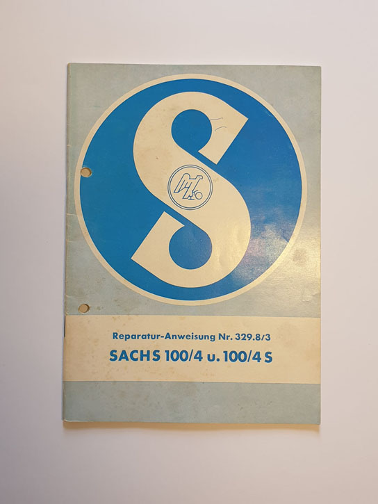Reparaturanweisung, gebraucht, Sachs 100/4, 100/4 S