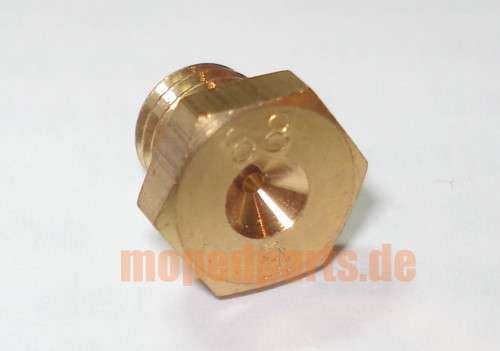 Hauptdüse Bing Typ 21 + 1/19/31, Grösse 105, Gewinde 6 mm